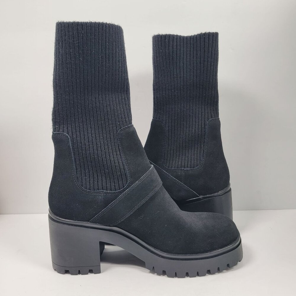 Blondo Women's Black Waterproof Chunky Heel Boots US Size 8.5M NWOT - Picture 6 of 10